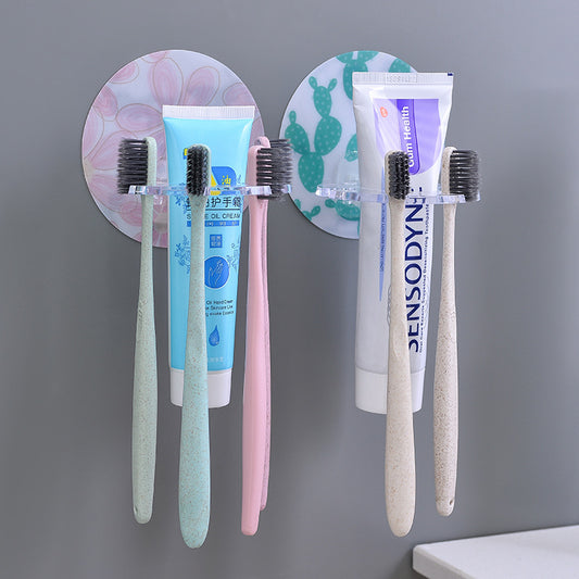 Porte-brosses à dents mural